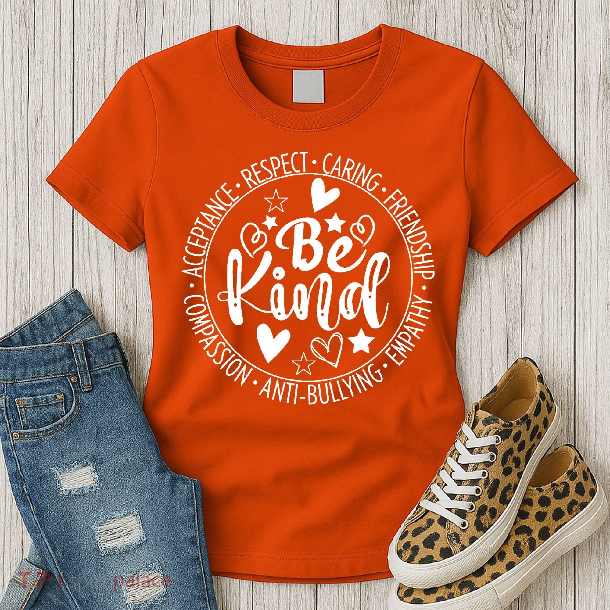 Unity Day No Bullying Orange Anti Bullying Teachers Women's T-Shirt