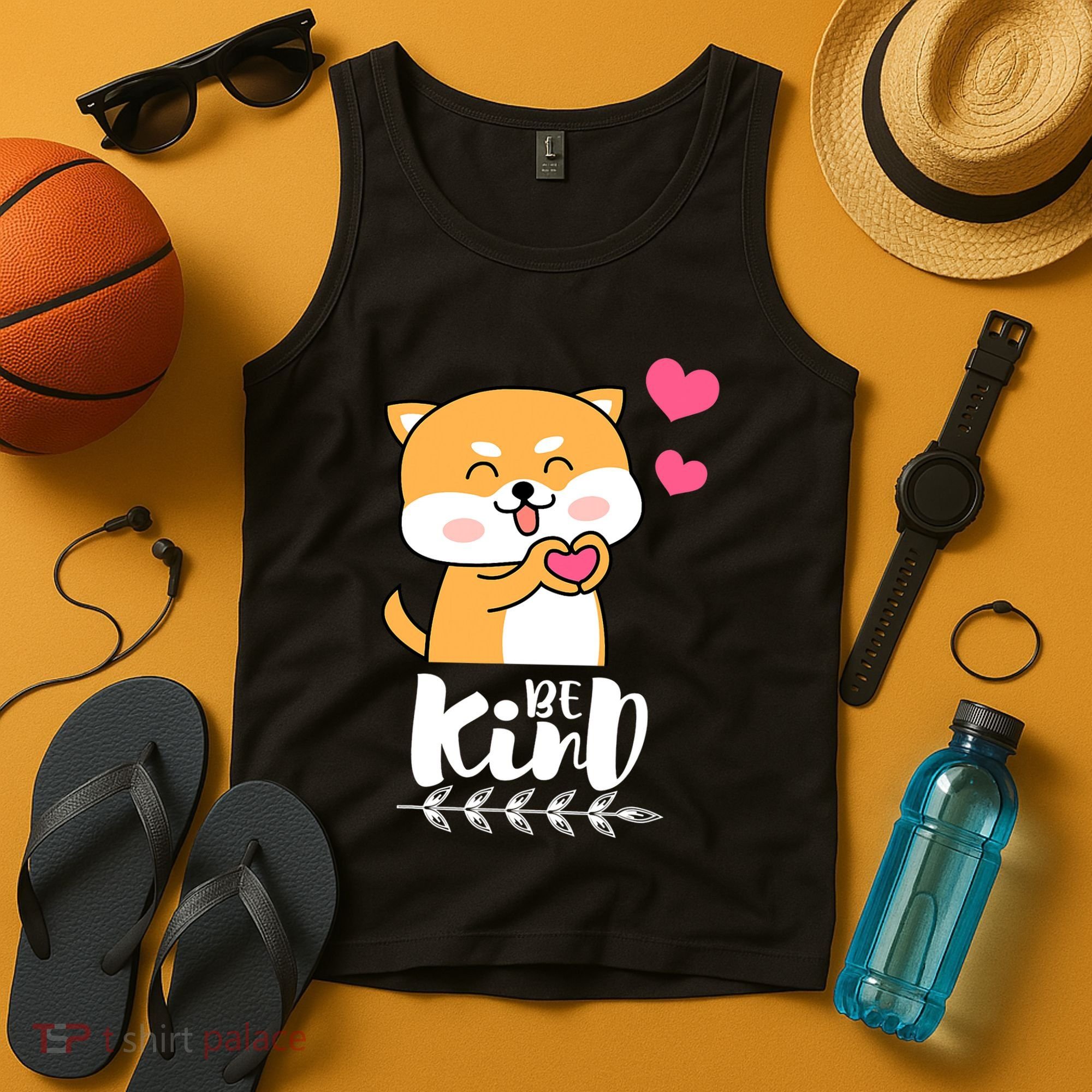 Unity Day Orange Dog Be Kind Anti Bullying Gift And Be Kind Tank Top