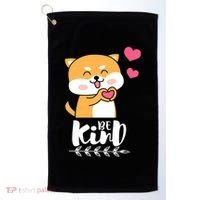 Unity Day Orange Dog Be Kind Anti Bullying Gift And Be Kind Golf Towel thumb 0