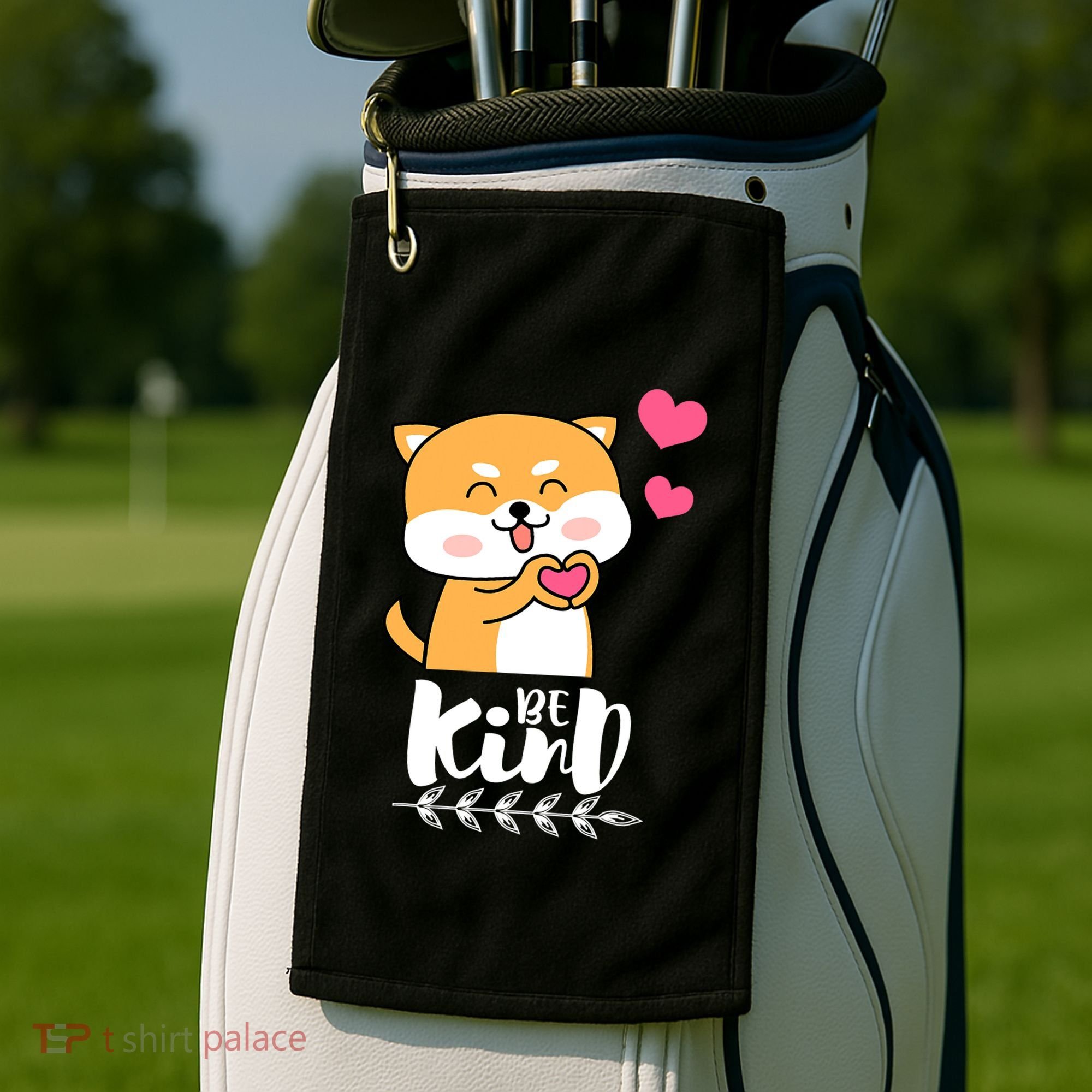 Unity Day Orange Dog Be Kind Anti Bullying Gift And Be Kind Golf Towel