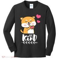 Unity Day Orange Dog Be Kind Anti Bullying Gift And Be Kind Kids Long Sleeve Shirt thumb 0