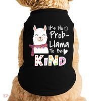 Unity Day Orange No Prob Llama Be Kind Anti Bullying Doggie Tank thumb 0