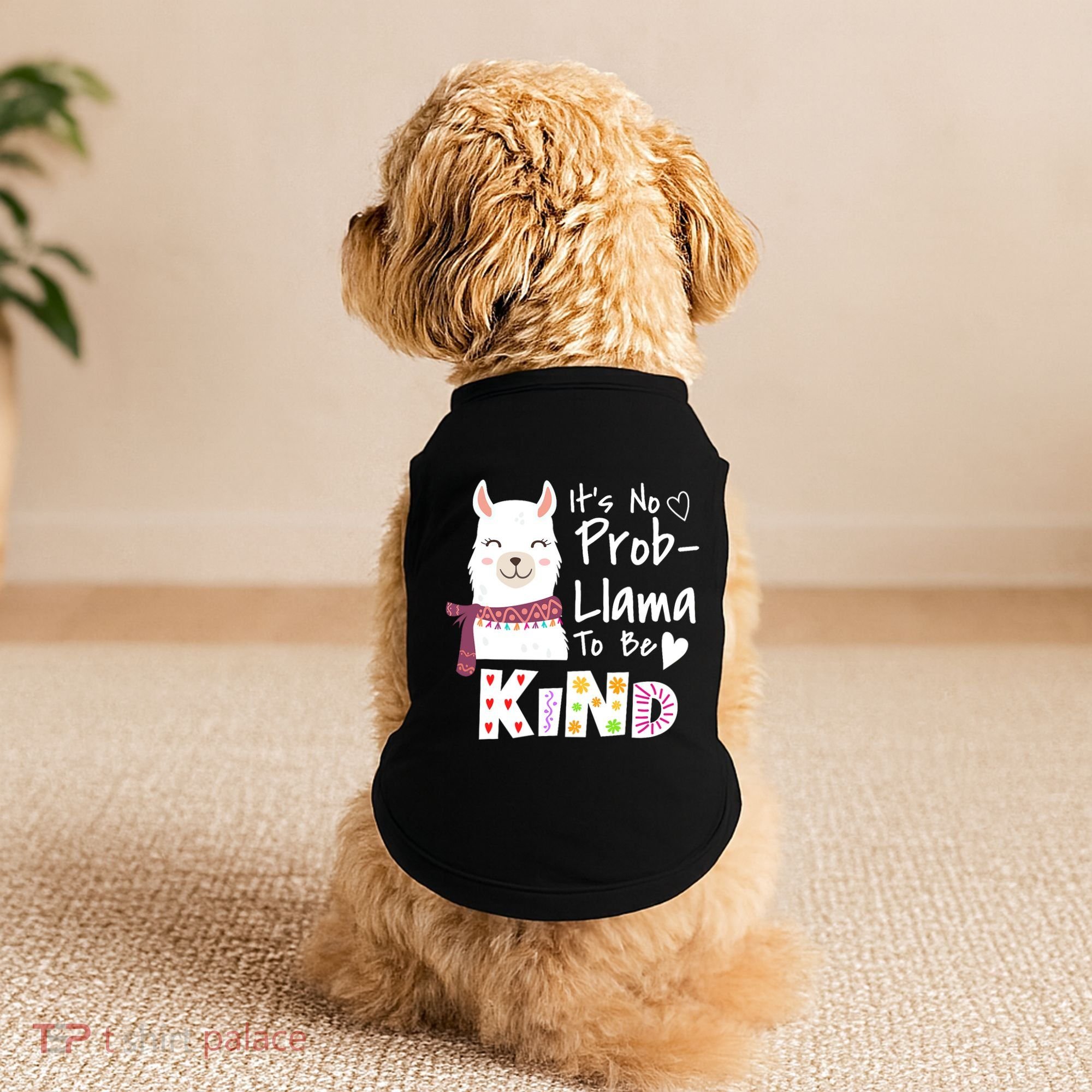 Unity Day Orange No Prob Llama Be Kind Anti Bullying Doggie Tank