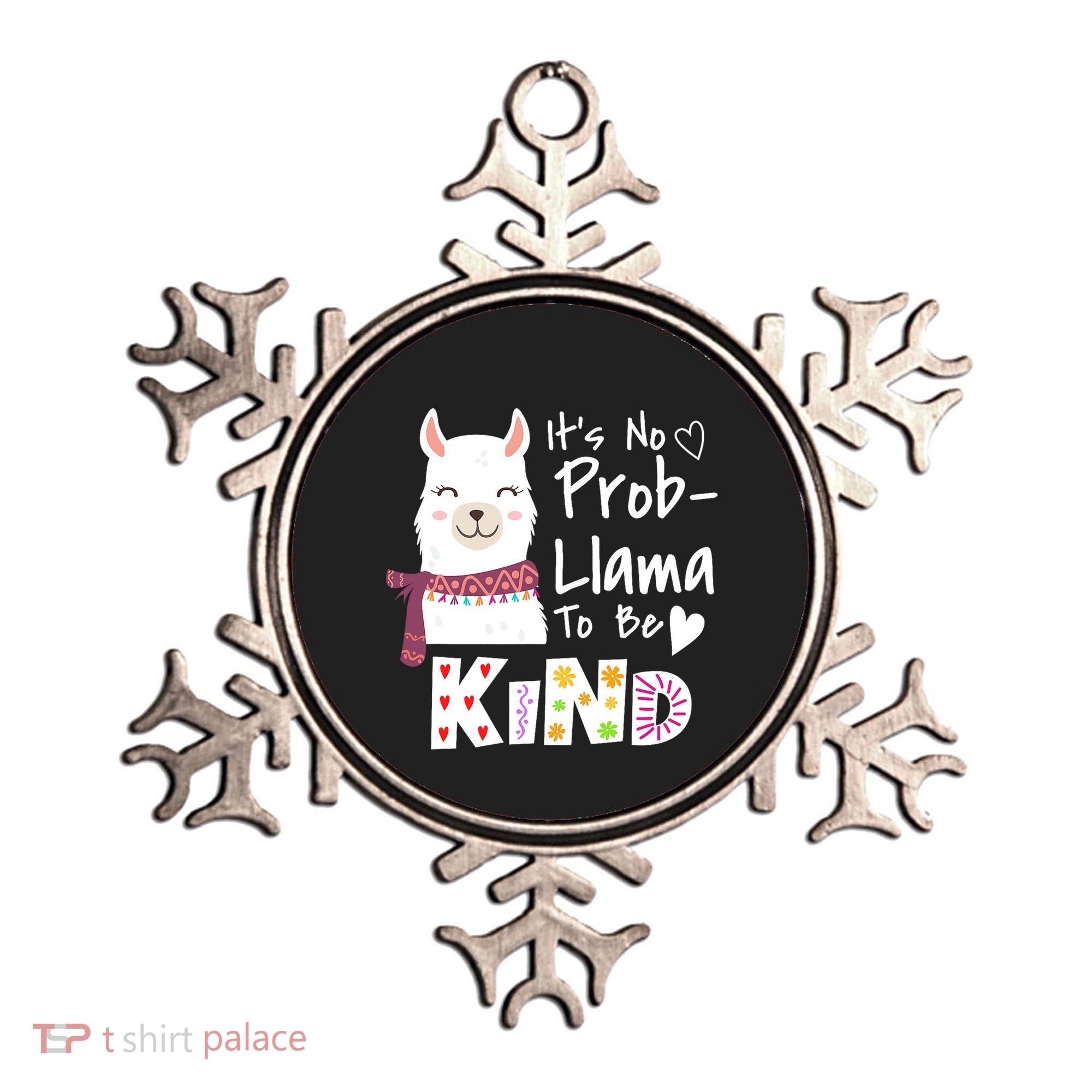Unity Day Orange No Prob Llama Be Kind Anti Bullying Ornament