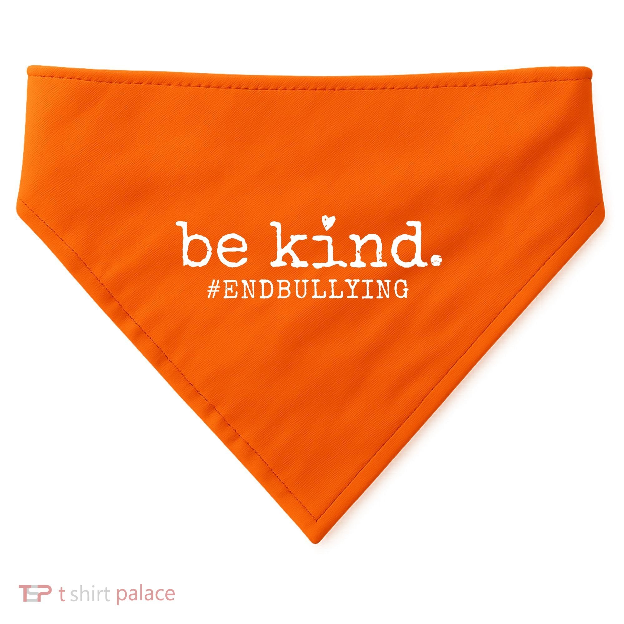 Unity Day Orange Be Kind Anti Bullying USA-Made Doggie Bandana