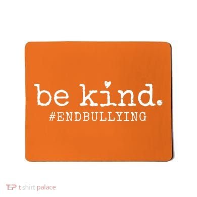 Unity Day Orange Be Kind Anti Bullying Mousepad
