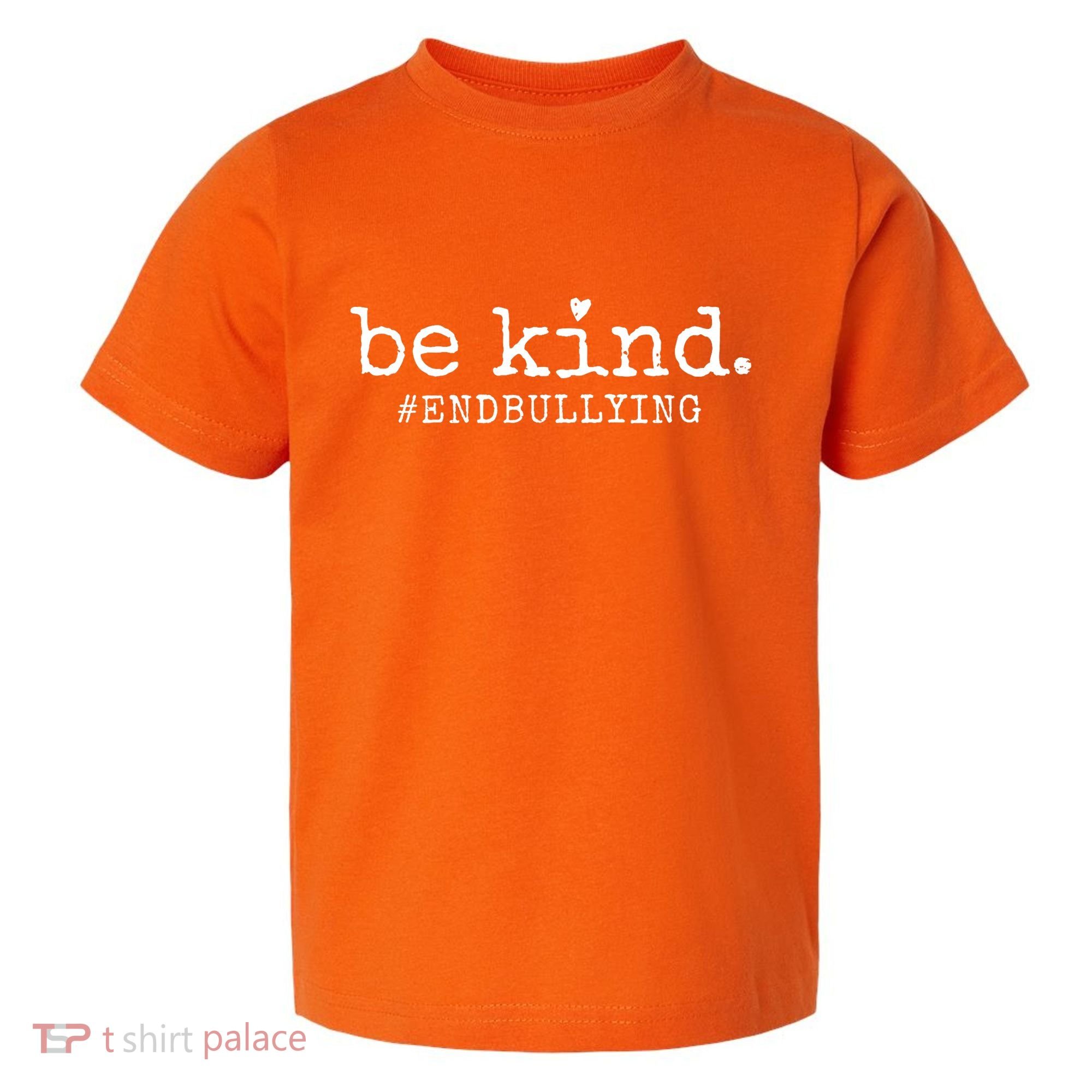 Unity Day Orange Be Kind Anti Bullying Toddler T-Shirt