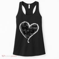 Unity Day Orange Heart Be Kind Anti Bullying Gift Women's Tank Top thumb 0