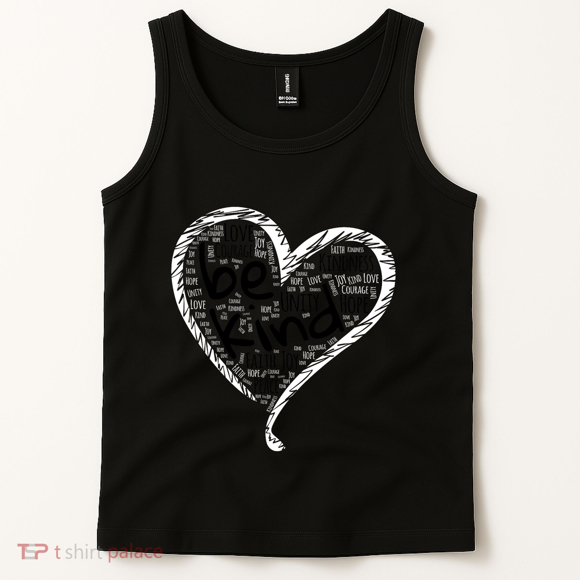 Unity Day Orange Heart Be Kind Anti Bullying Gift Tank Top