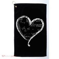 Unity Day Orange Heart Be Kind Anti Bullying Gift Golf Towel thumb 0