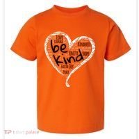 Unity Day Orange Heart Be Kind Anti Bullying Gift Toddler T-Shirt thumb 0