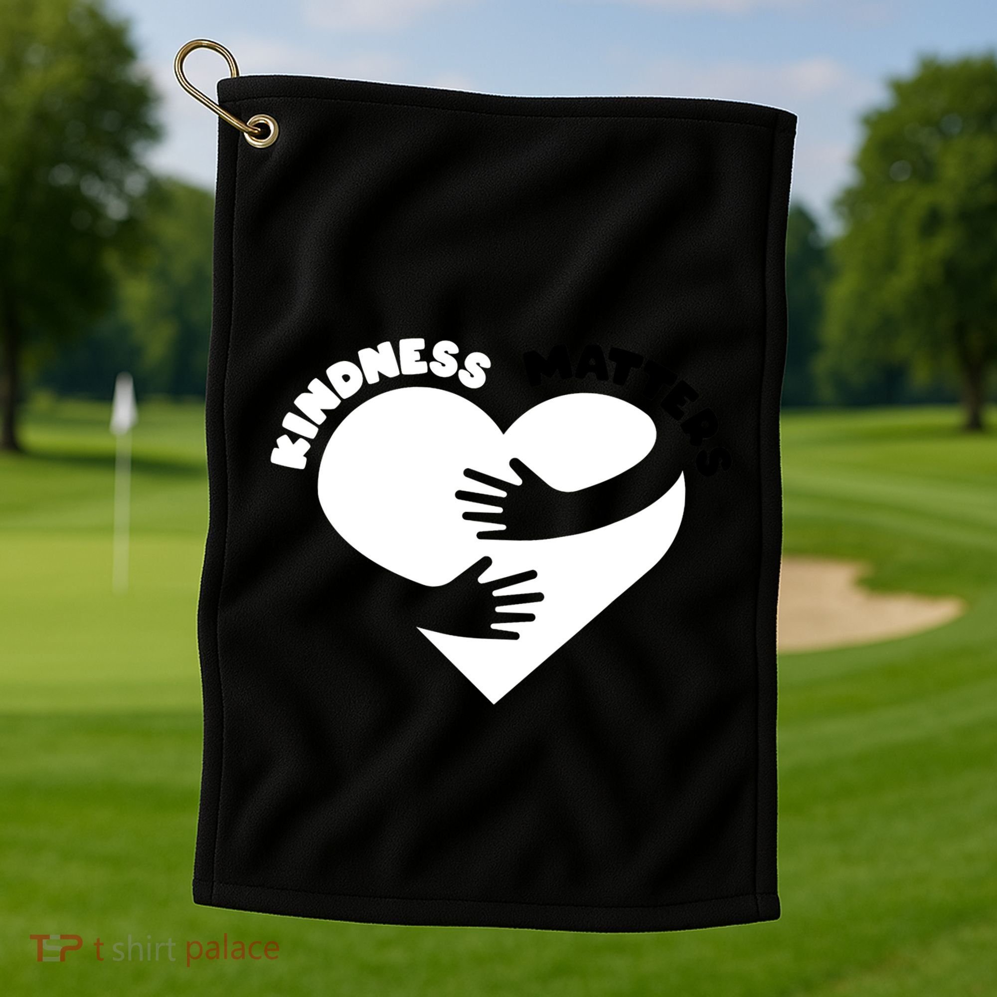 Unity Day Orange Anti Bullying Kindness Matters Golf Towel