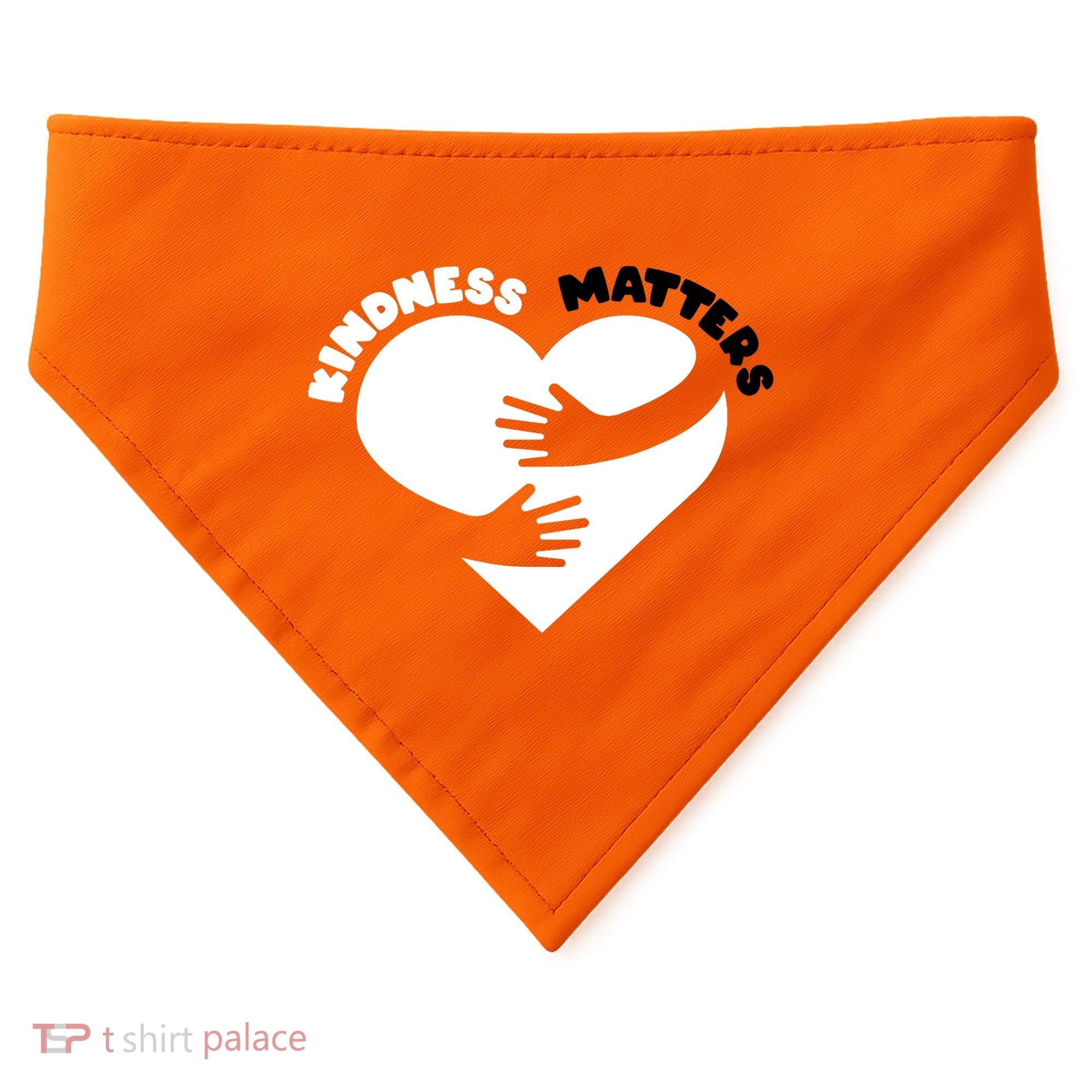 Unity Day Orange Anti Bullying Kindness Matters USA-Made Doggie Bandana