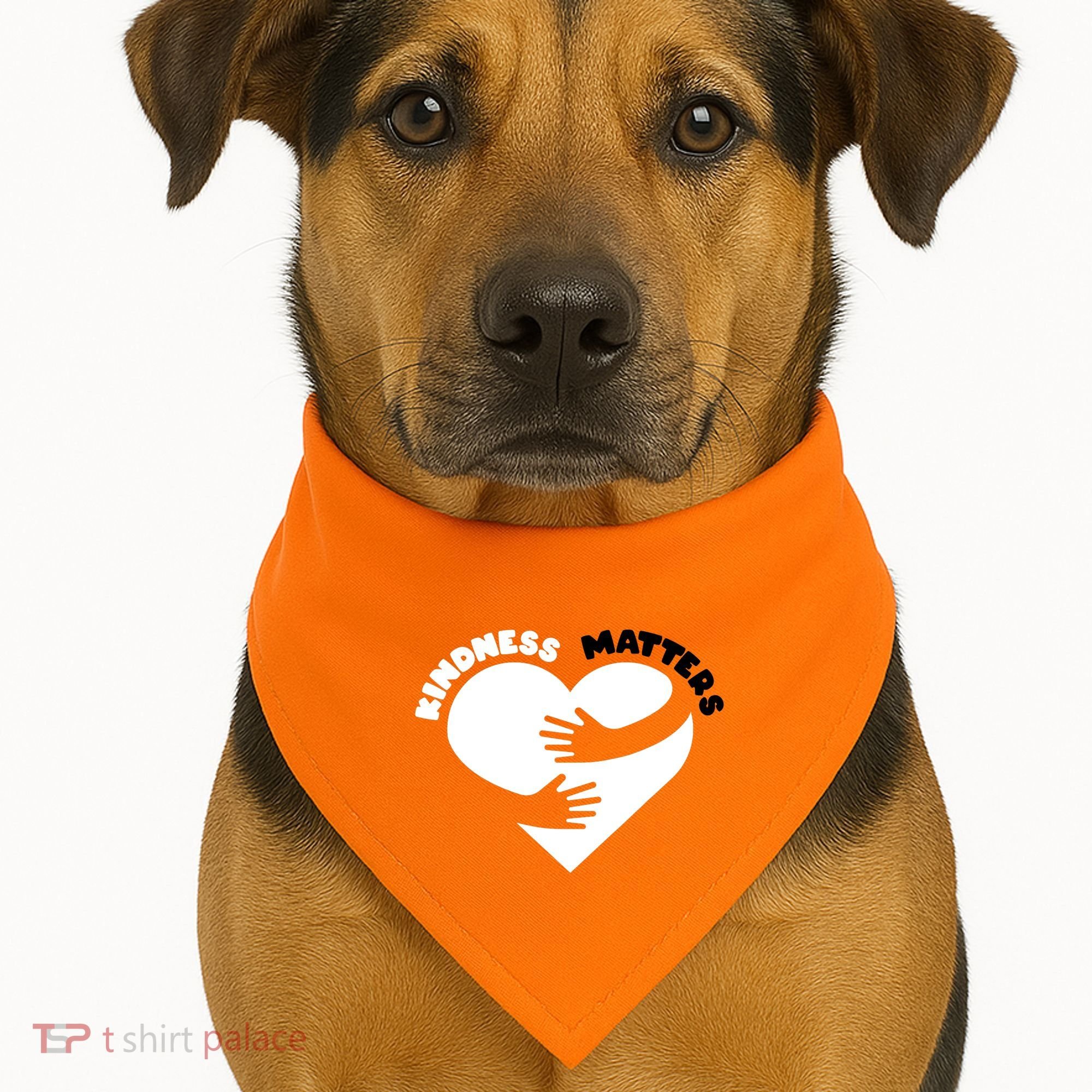 Unity Day Orange Anti Bullying Kindness Matters USA-Made Doggie Bandana