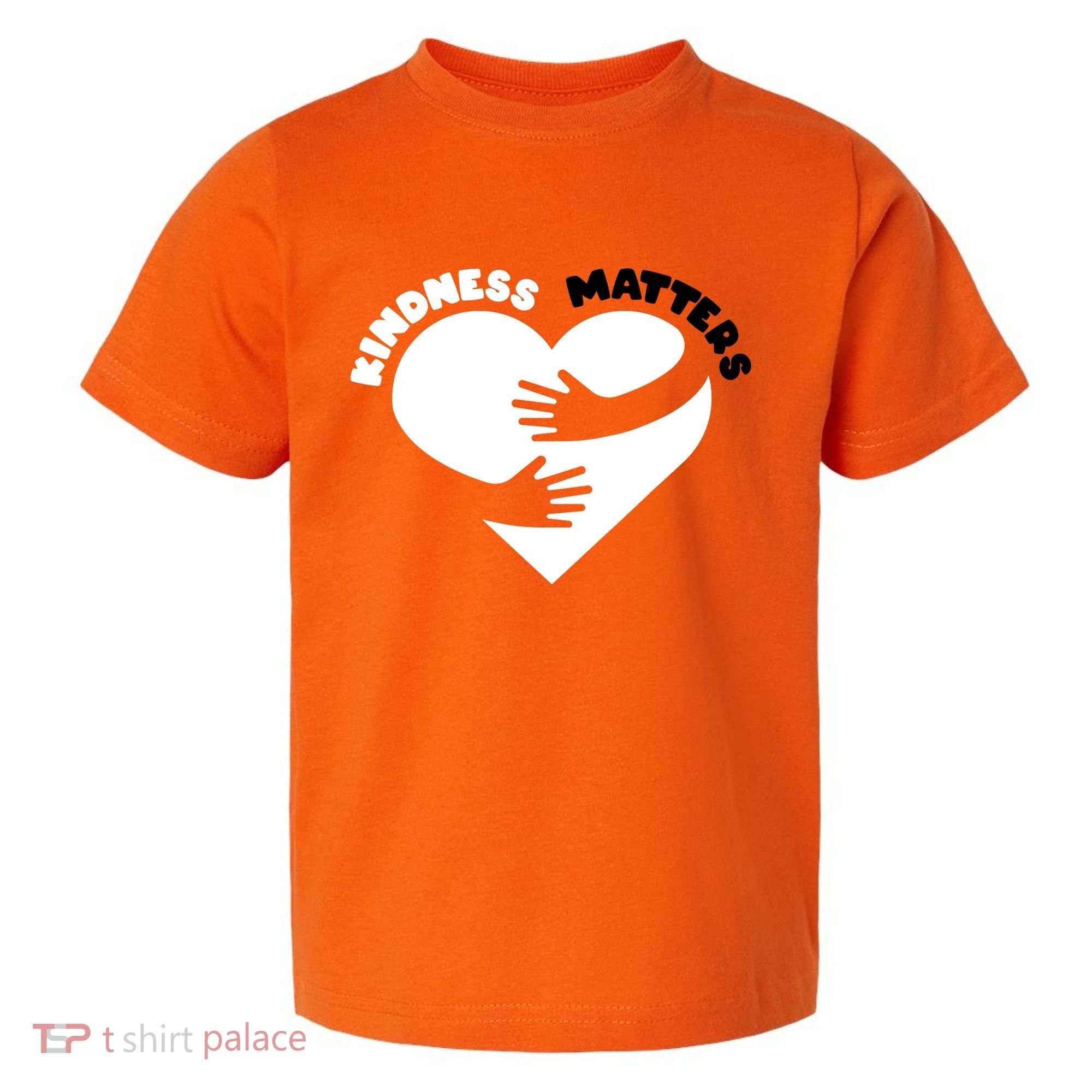 Unity Day Orange Anti Bullying Kindness Matters Toddler T-Shirt
