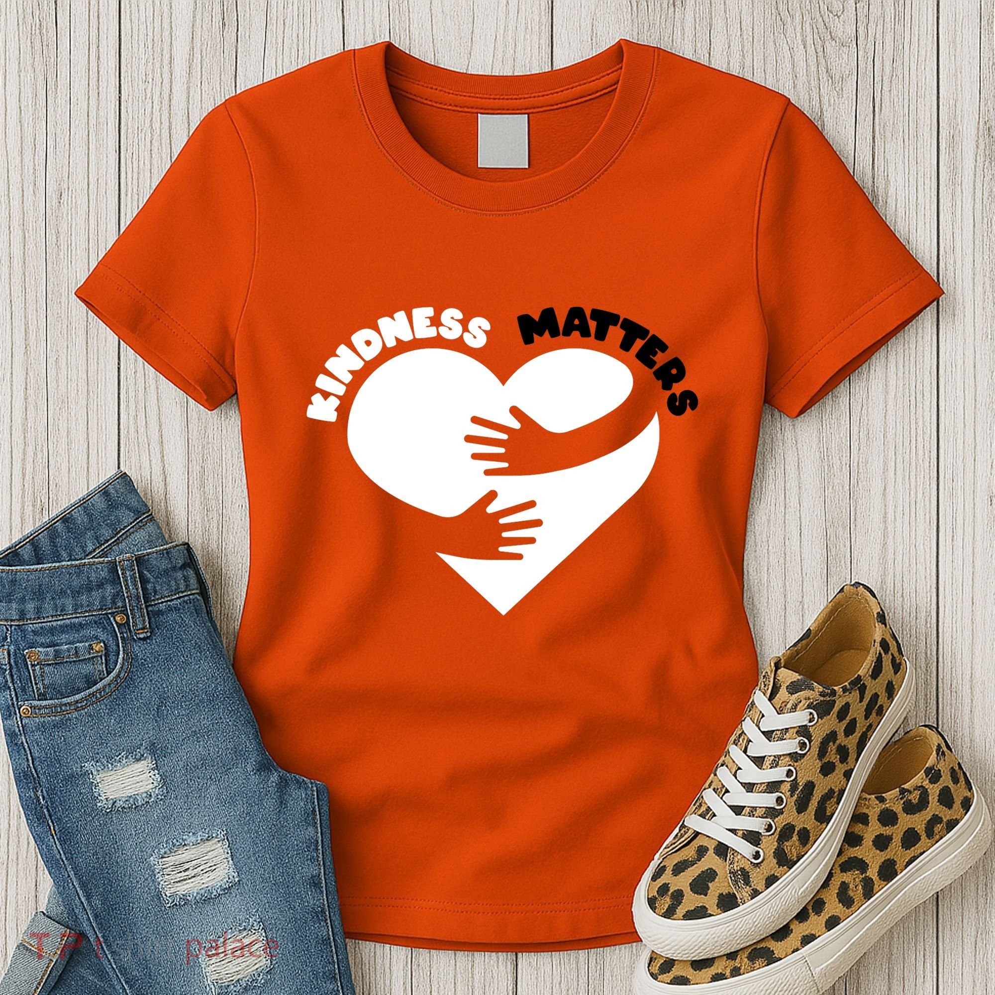 Unity Day Orange Anti Bullying Kindness Matters Women's T-Shirt