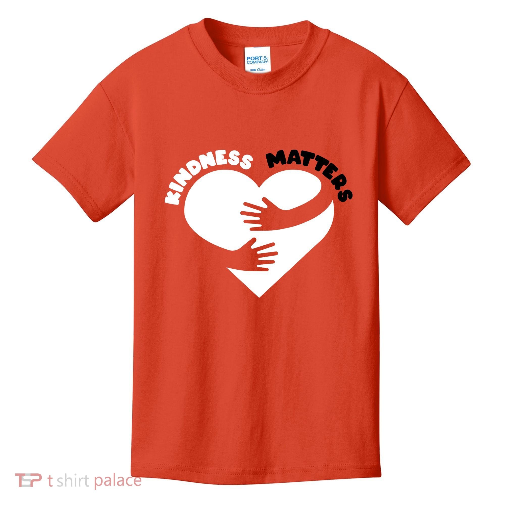 Unity Day Orange Anti Bullying Kindness Matters Kids T-Shirt