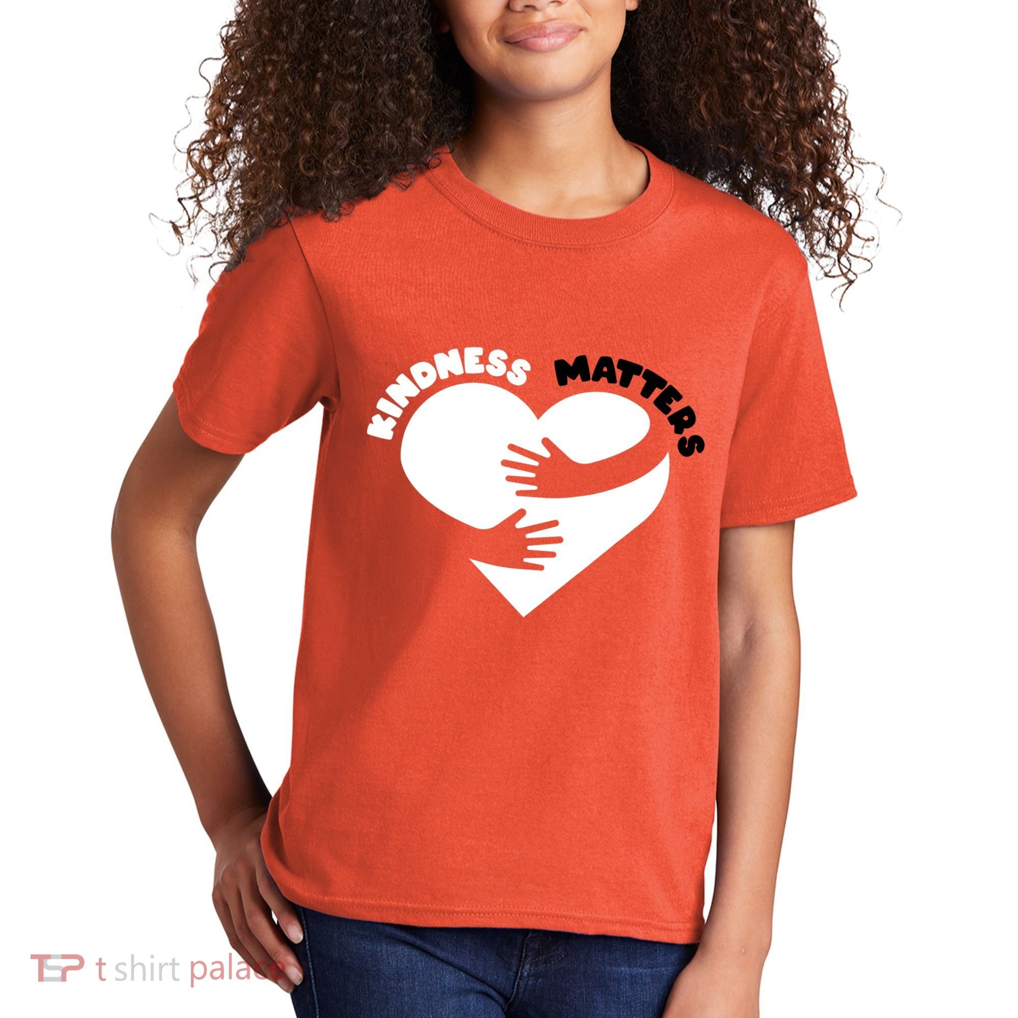 Unity Day Orange Anti Bullying Kindness Matters Kids T-Shirt