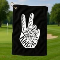 Unity Day Orange Kindness Antibulliyng Be Kind Teacher Golf Towel thumb 1