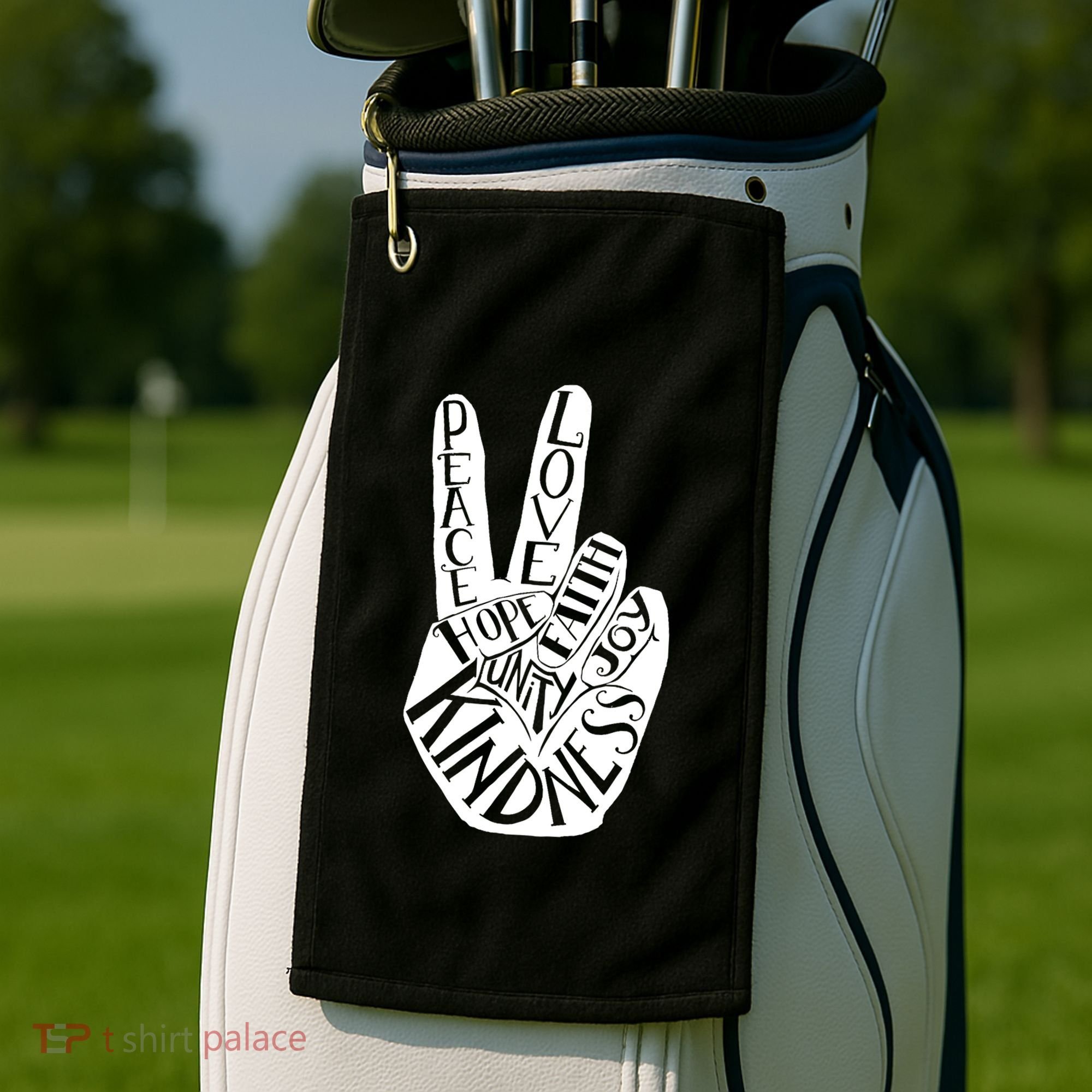Unity Day Orange Kindness Antibulliyng Be Kind Teacher Golf Towel