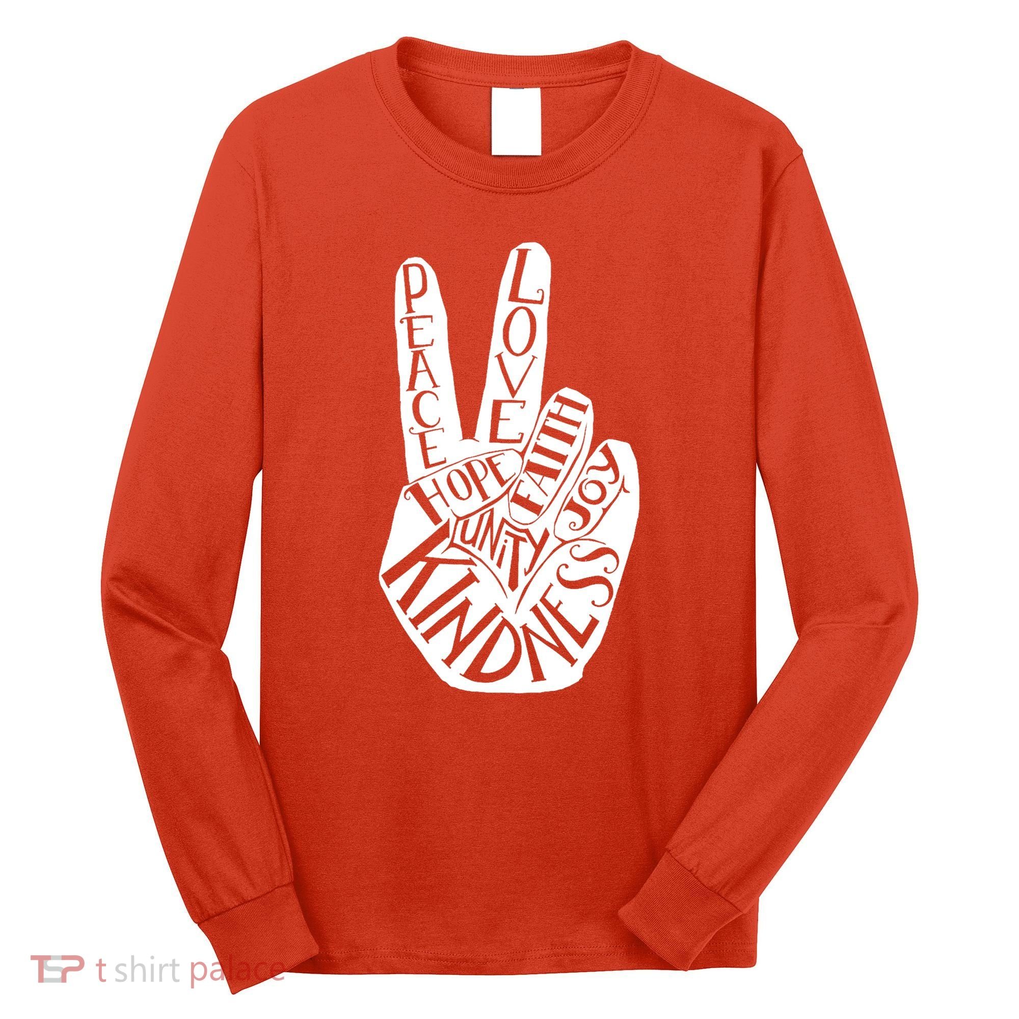 Unity Day Orange Kindness Antibulliyng Be Kind Teacher Long Sleeve Shirt