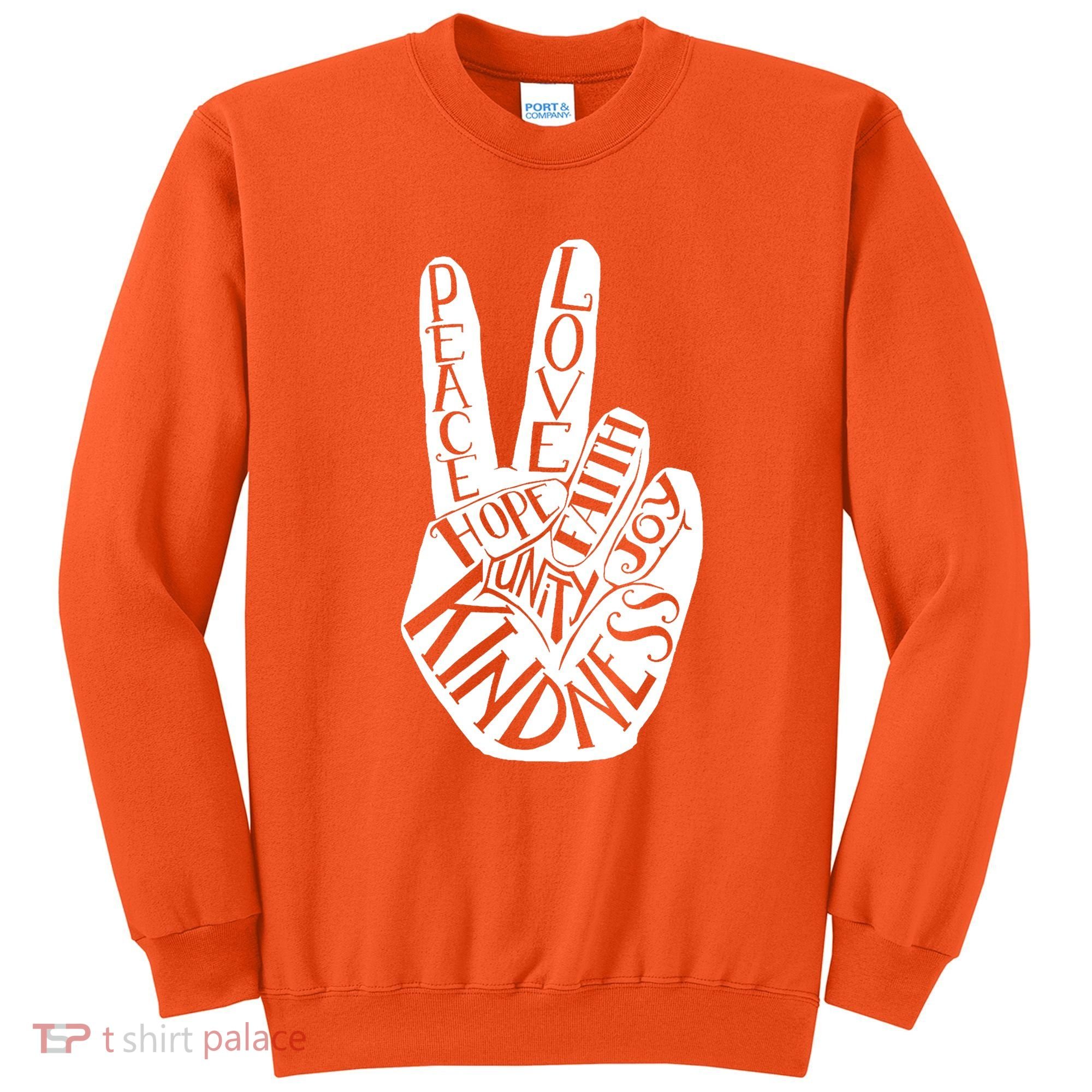 Unity Day Orange Kindness Antibulliyng Be Kind Teacher Sweatshirt