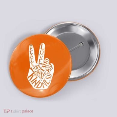 Unity Day Orange Kindness Antibulliyng Be Kind Teacher Button