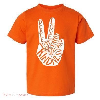 Unity Day Orange Kindness Antibulliyng Be Kind Teacher Toddler T-Shirt