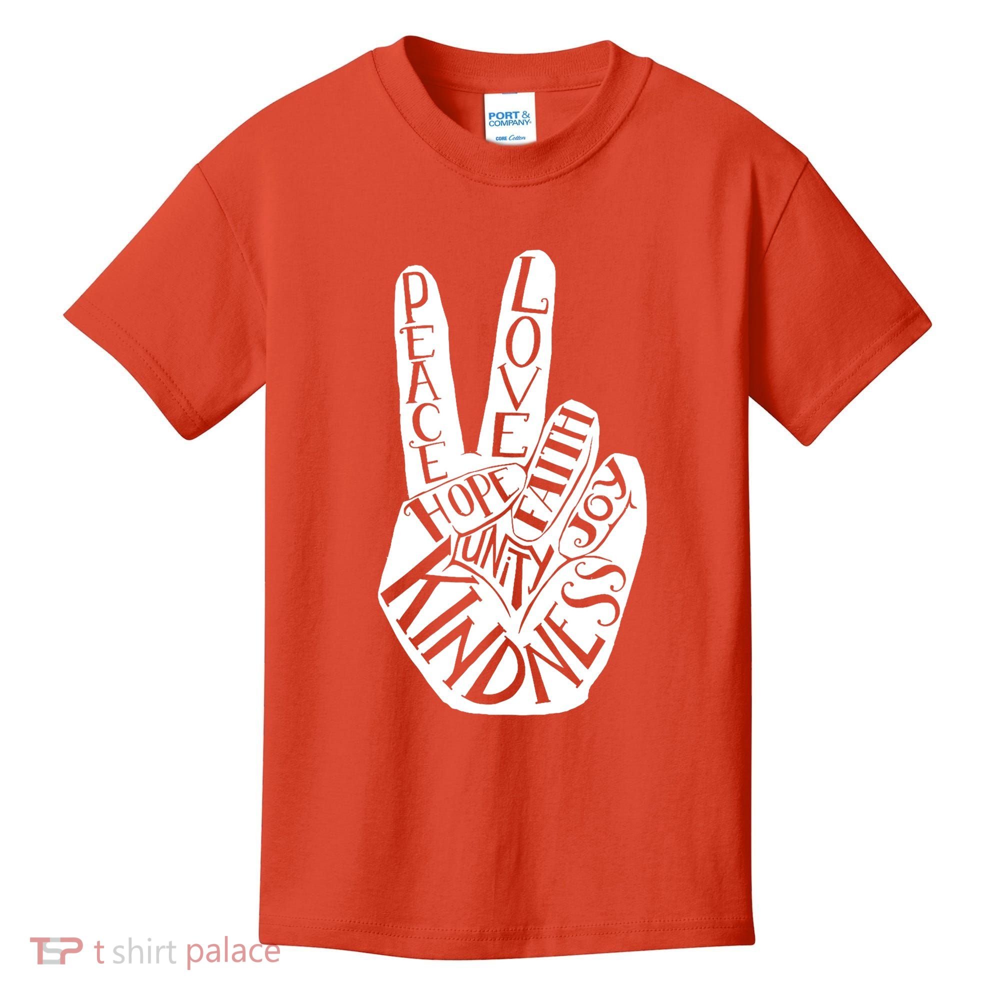 Unity Day Orange Kindness Antibulliyng Be Kind Teacher Kids T-Shirt