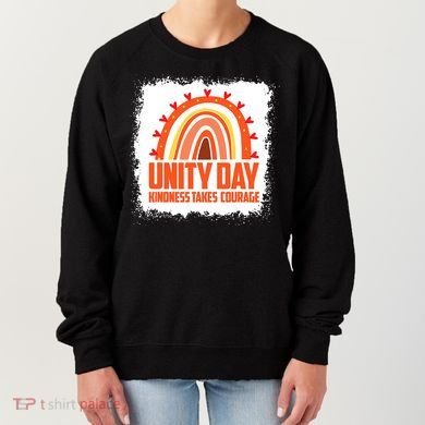 Unity Day Orange Kindness Takes Courage Unity Day Kids Women's Sweatshirt