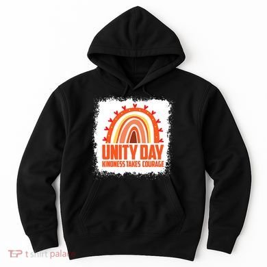 Unity Day Orange Kindness Takes Courage Unity Day Kids Hoodie