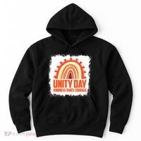 Unity Day Orange Kindness Takes Courage Unity Day Kids Hoodie thumb 0