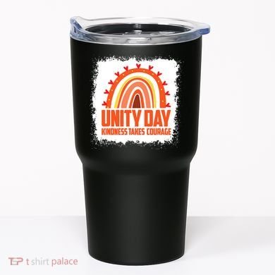 Unity Day Orange Kindness Takes Courage Unity Day Kids Tumbler