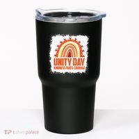 Unity Day Orange Kindness Takes Courage Unity Day Kids Tumbler thumb 0