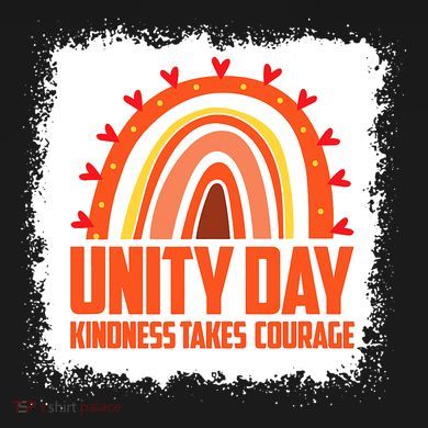 Unity Day Orange Kindness Takes Courage Unity Day Kids Youth Performance Sprint T-Shirt
