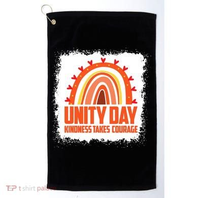 Unity Day Orange Kindness Takes Courage Unity Day Kids Golf Towel