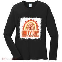 Unity Day Orange Kindness Takes Courage Unity Day Kids Women's Long Sleeve Shirt thumb 0