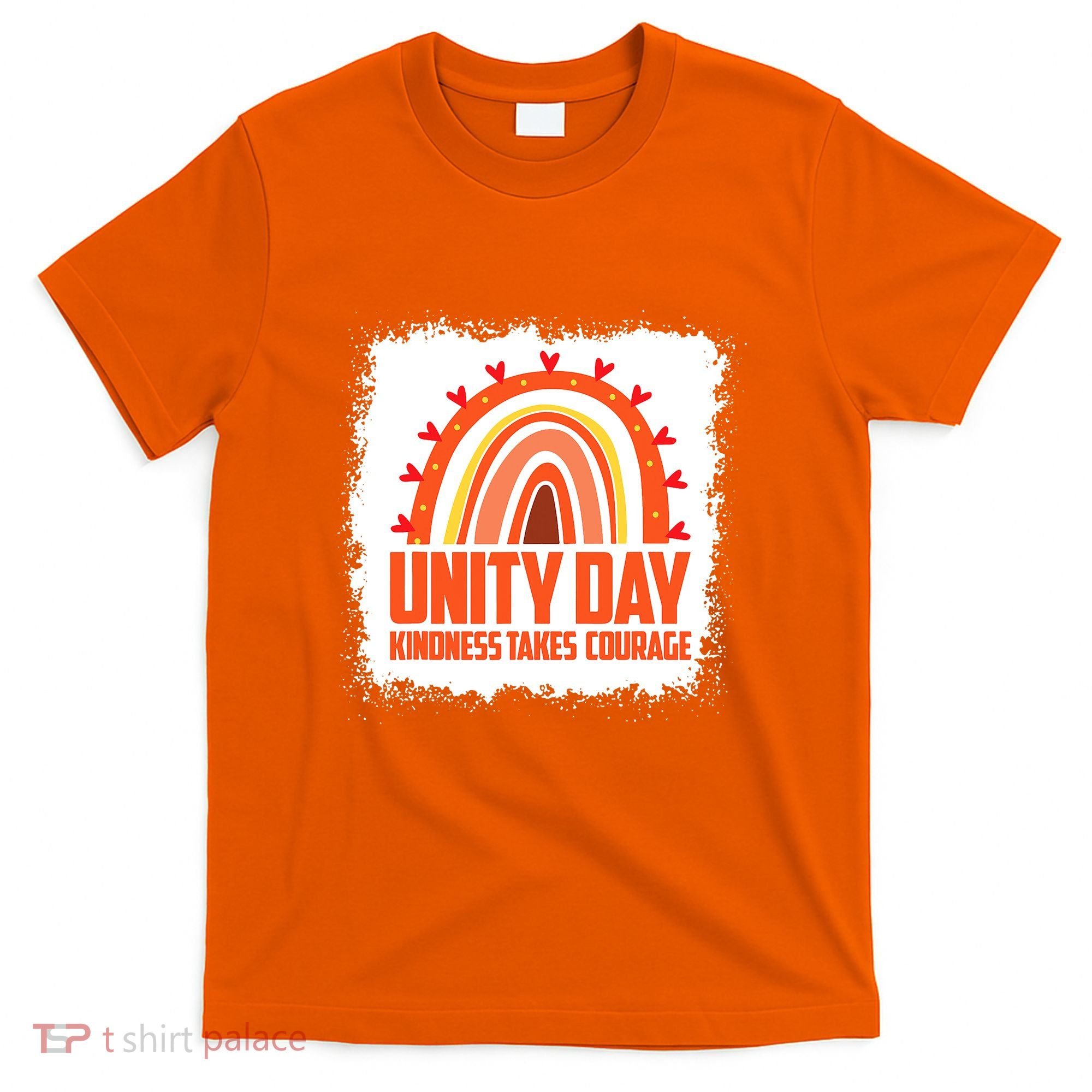 Unity Day Orange Kindness Takes Courage Unity Day Kids T-Shirt