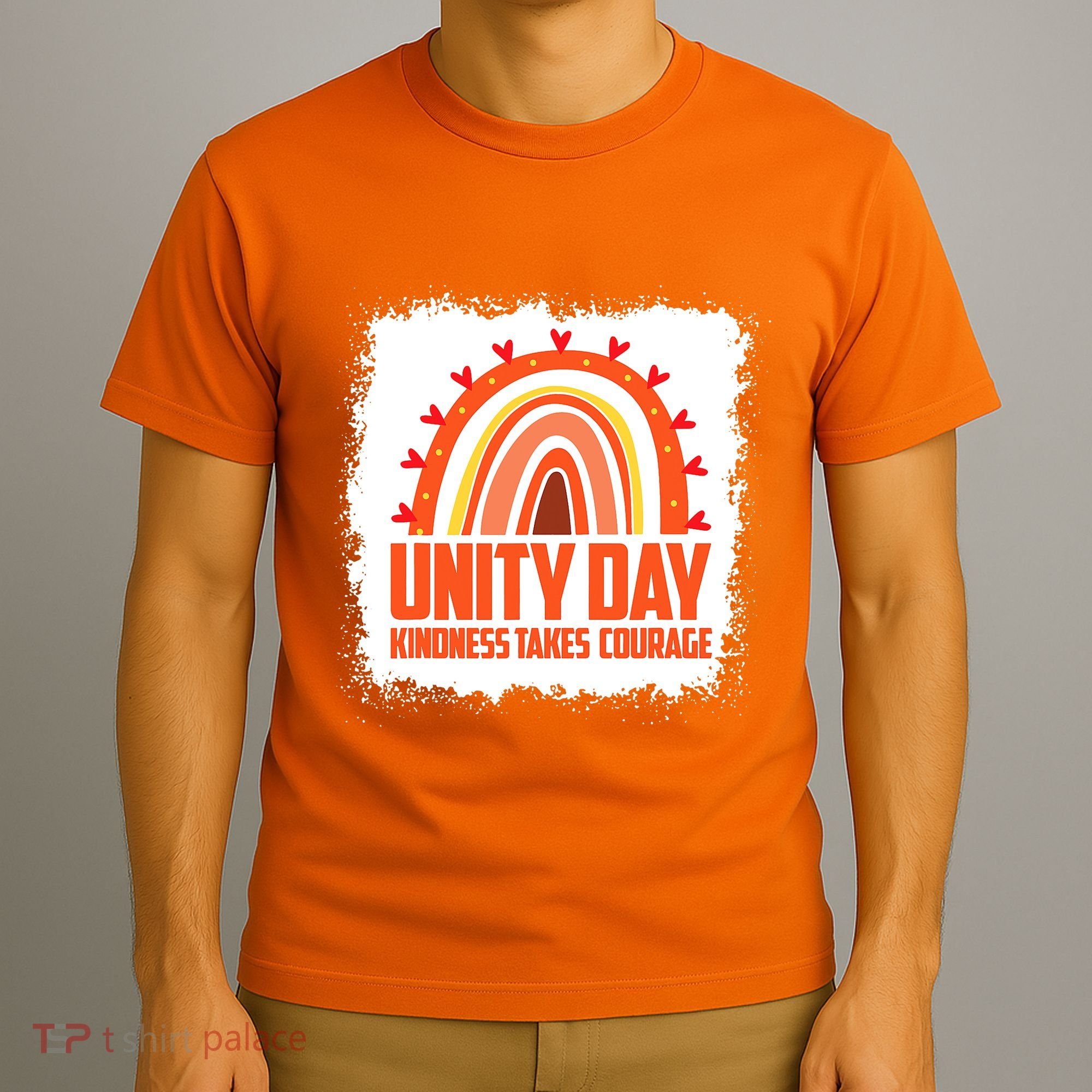 Unity Day Orange Kindness Takes Courage Unity Day Kids T-Shirt