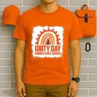Unity Day Orange Kindness Takes Courage Unity Day Kids T-Shirt thumb 6
