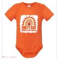 Unity Day Orange Kindness Takes Courage Unity Day Kids Baby Bodysuit thumb 0
