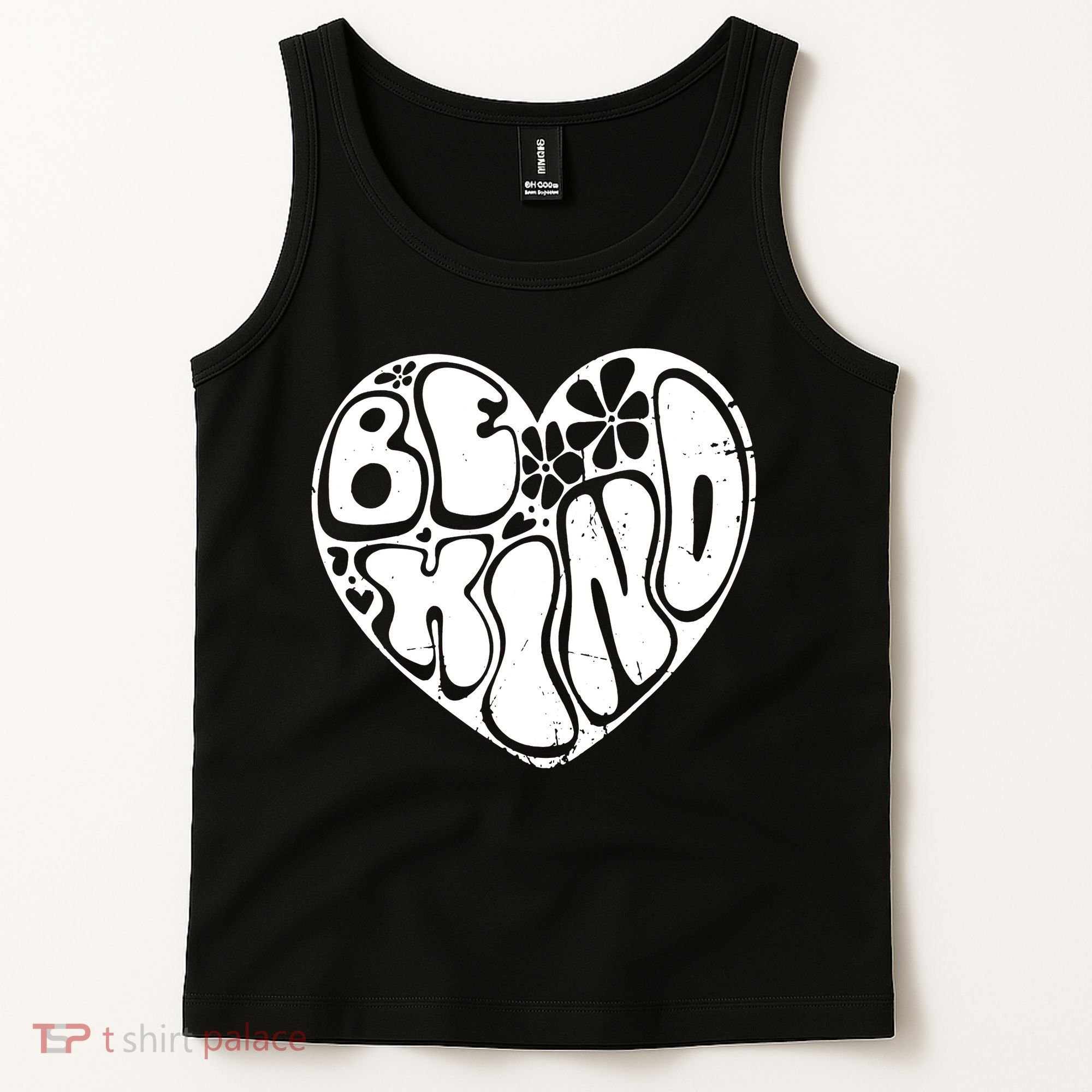 Unity Day Orange Heart Be Kind Anti Bullying Tank Top