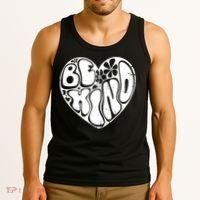Unity Day Orange Heart Be Kind Anti Bullying Tank Top thumb 3