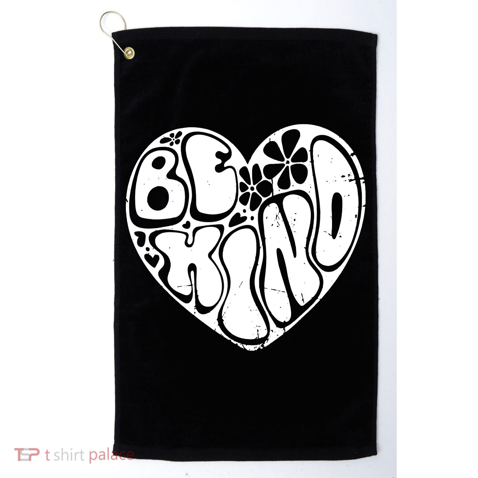 Unity Day Orange Heart Be Kind Anti Bullying Golf Towel