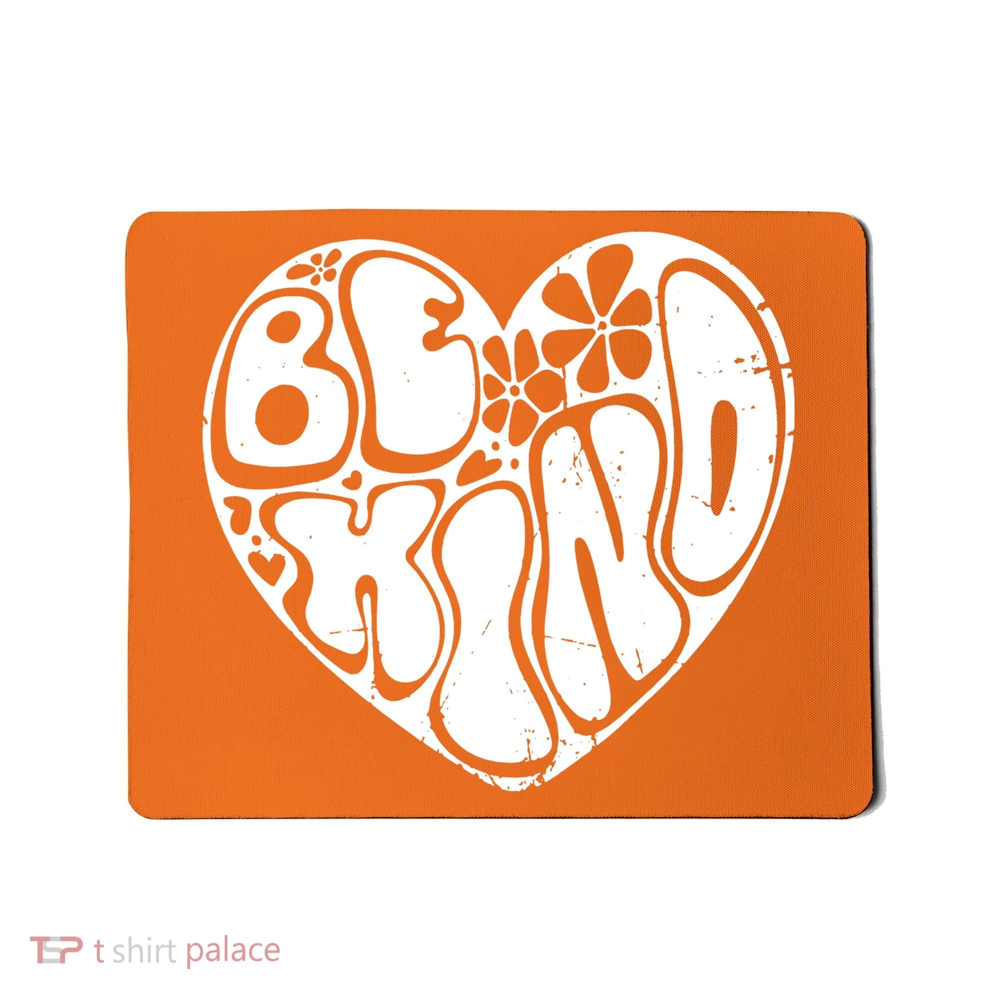 Unity Day Orange Heart Be Kind Anti Bullying Mousepad