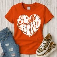 Unity Day Orange Heart Be Kind Anti Bullying Women's T-Shirt thumb 3