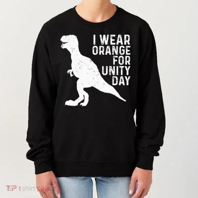 Unity Day Orange Unity Day Dinosaur Women's Sweatshirt