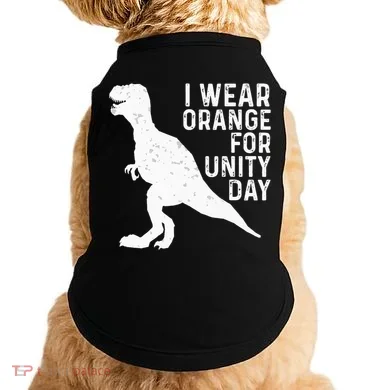 Unity Day Orange Unity Day Dinosaur Doggie Tank