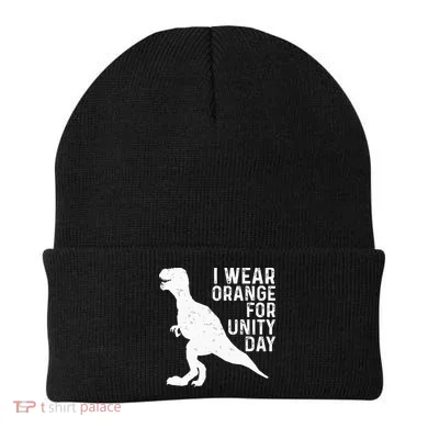 Unity Day Orange Unity Day Dinosaur Beanie
