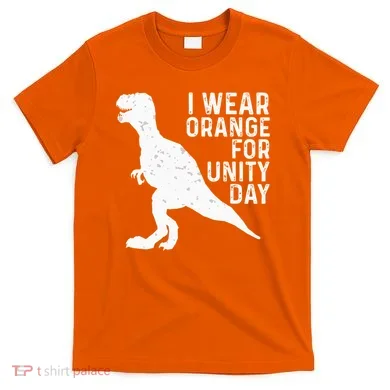 Unity Day Orange Unity Day Dinosaur T-Shirt